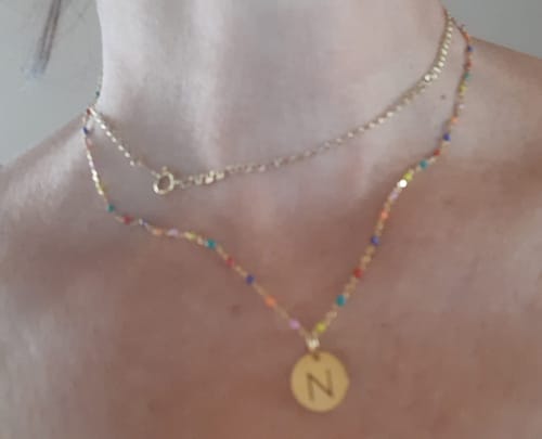 Customer photo review of Collar Letras ABC