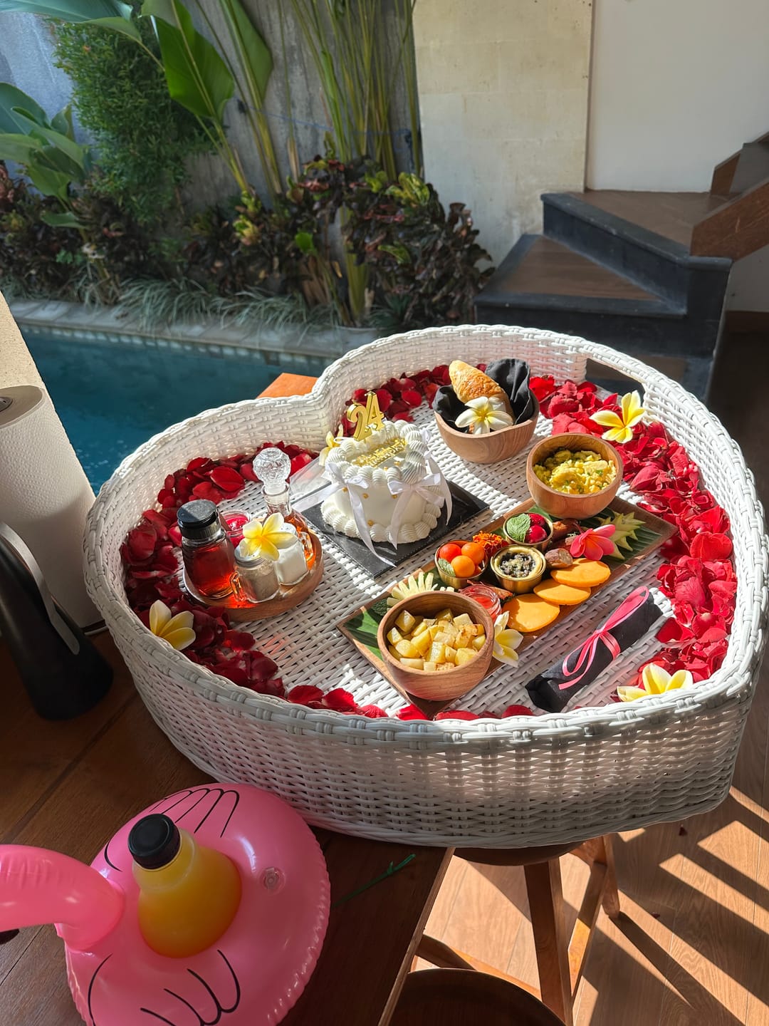 Customer photo review of 🇺🇸 Floating American Breakfast