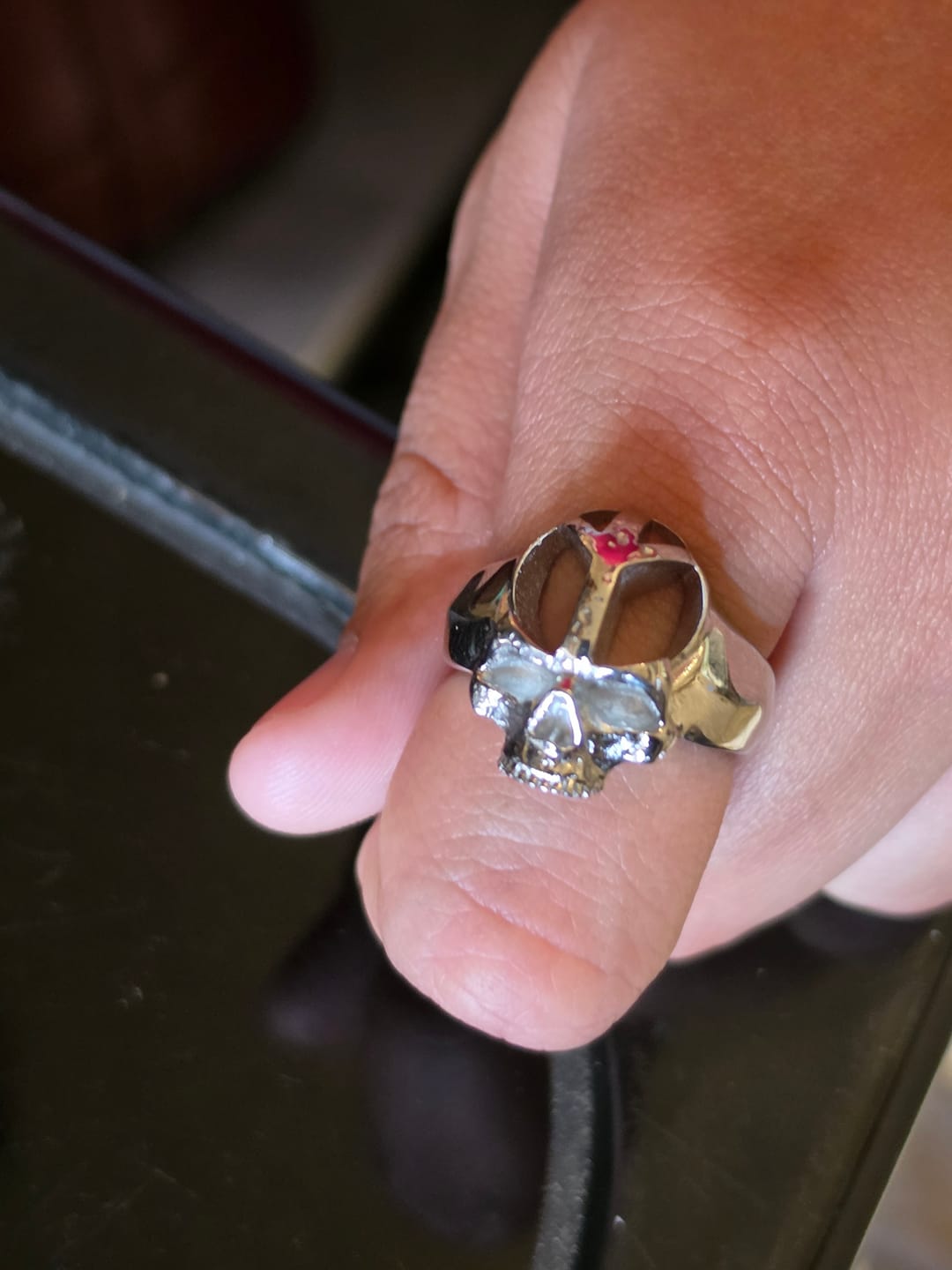 Customer photo review of PEACE OF MIND RING