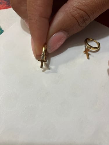 Customer photo review of Pendientes Devoción