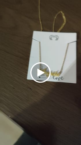 Customer photo review of Collar Nombre - Personalizado