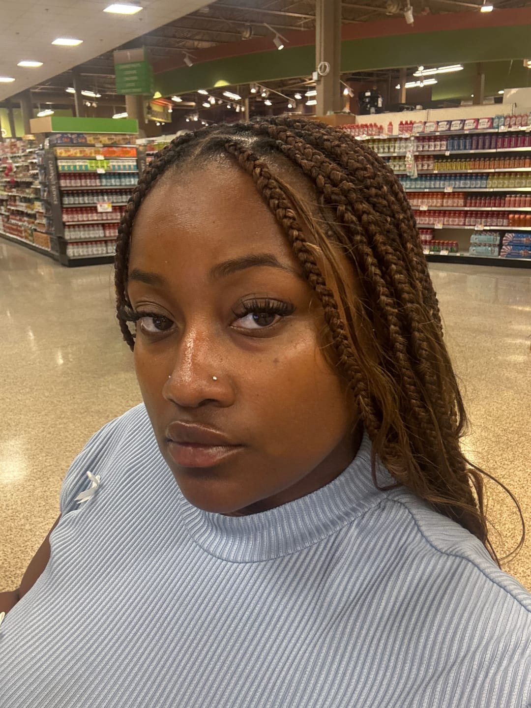 Customer photo review of #4/#30 Mix Color Blend Body Wave Bulk Human Braiding Hair