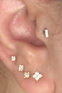 Customer photo review of Pendientes Lucero