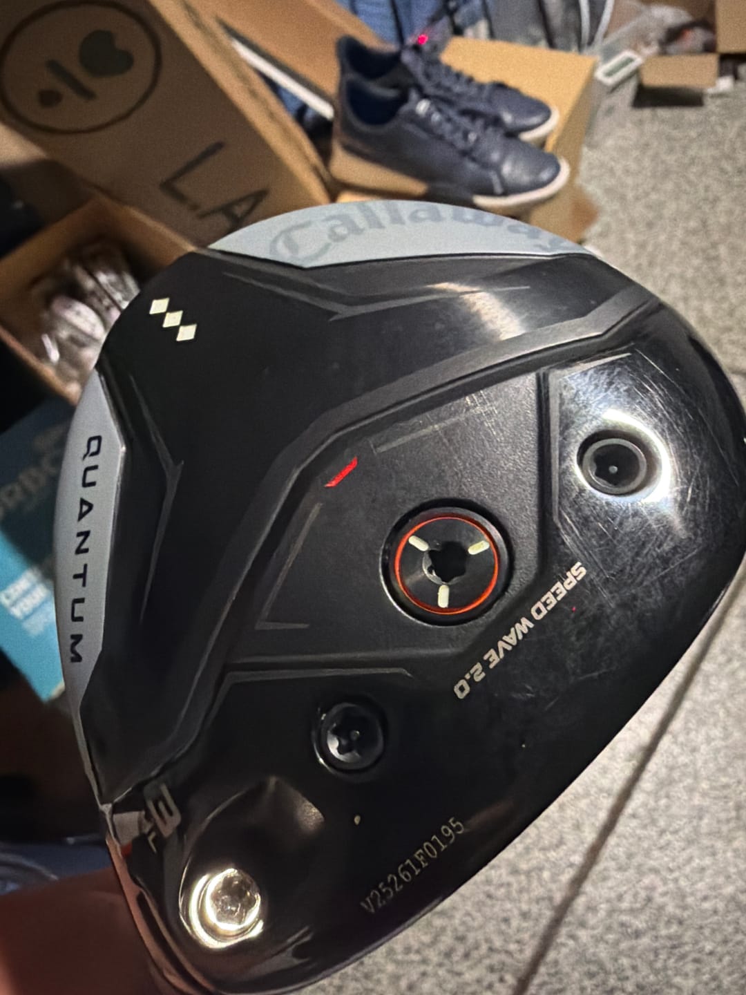 Customer photo review of Callaway Quantum Driver Compatible Head Weight