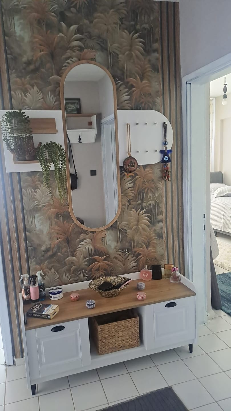Customer photo review of Rani P2 Modern Ayakkabılık Ayakkabı Dolabı  Renk: Beyaz - S. Ceviz M1