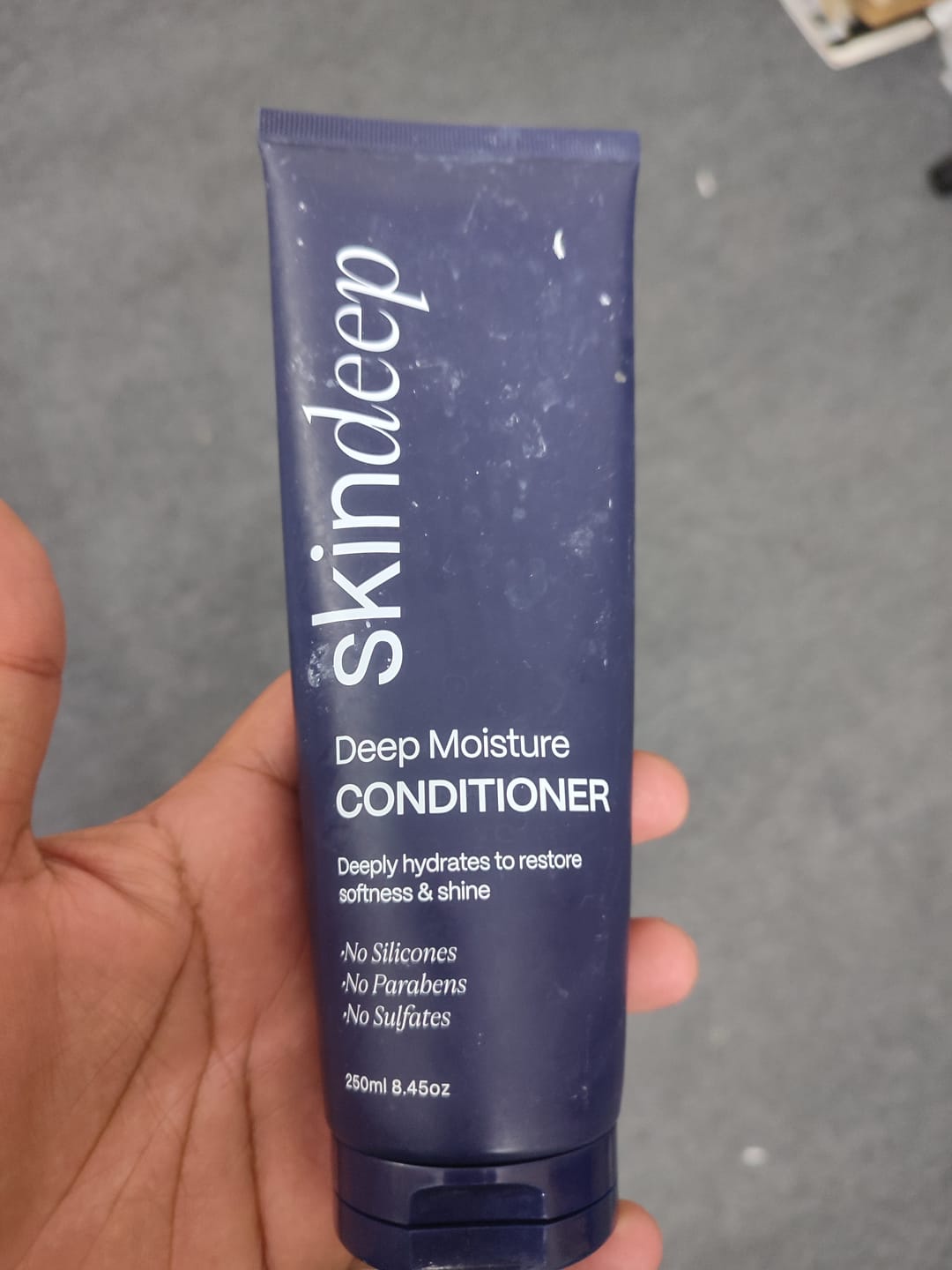 Customer photo review of DEEP MOISTURE CONDITIONER - with Silk Protein+Pro Vit B5