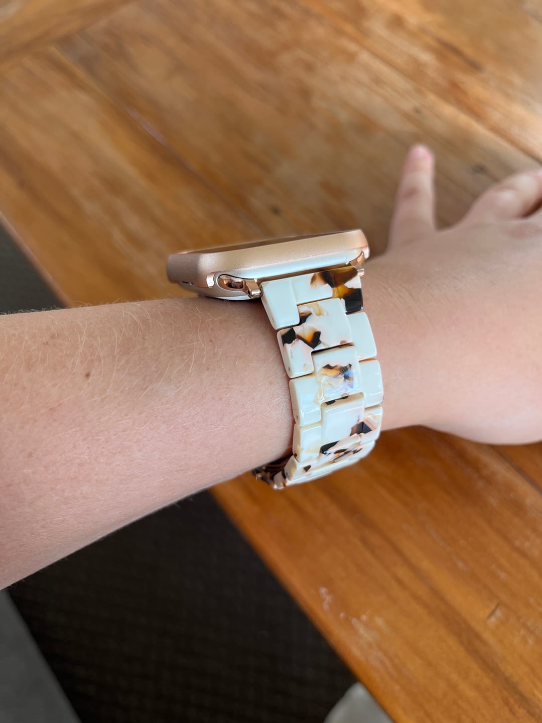 Customer photo review of Perla Ceramic Strap