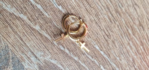 Customer photo review of Pendientes Devoción