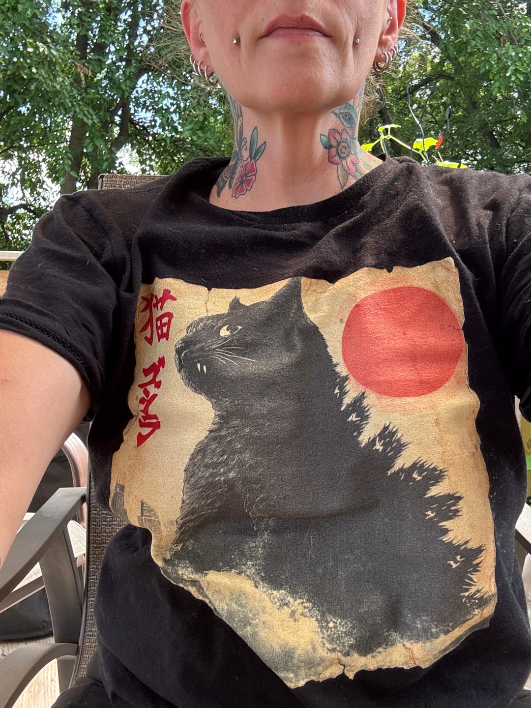 Customer photo review of Catzilla Tee
