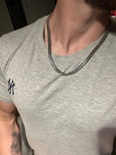 Customer photo review of Cadena Cuban Link 8mm