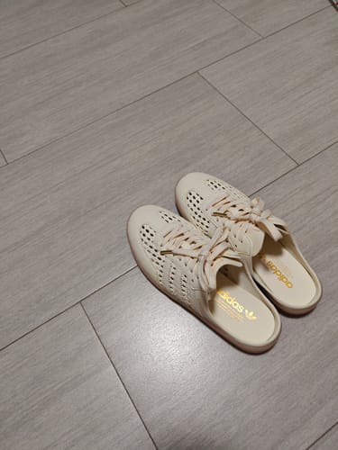 Customer photo review of Adidas Samba Mule Crew White 編織穆勒鞋
