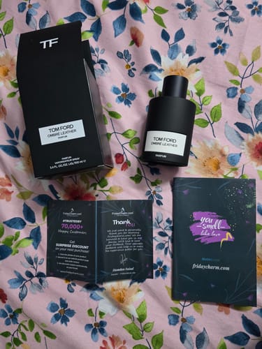 Customer photo review of Tom Ford Ombré Leather Parfum