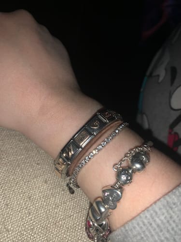 Customer photo review of Pulsera Riviere Sparkle