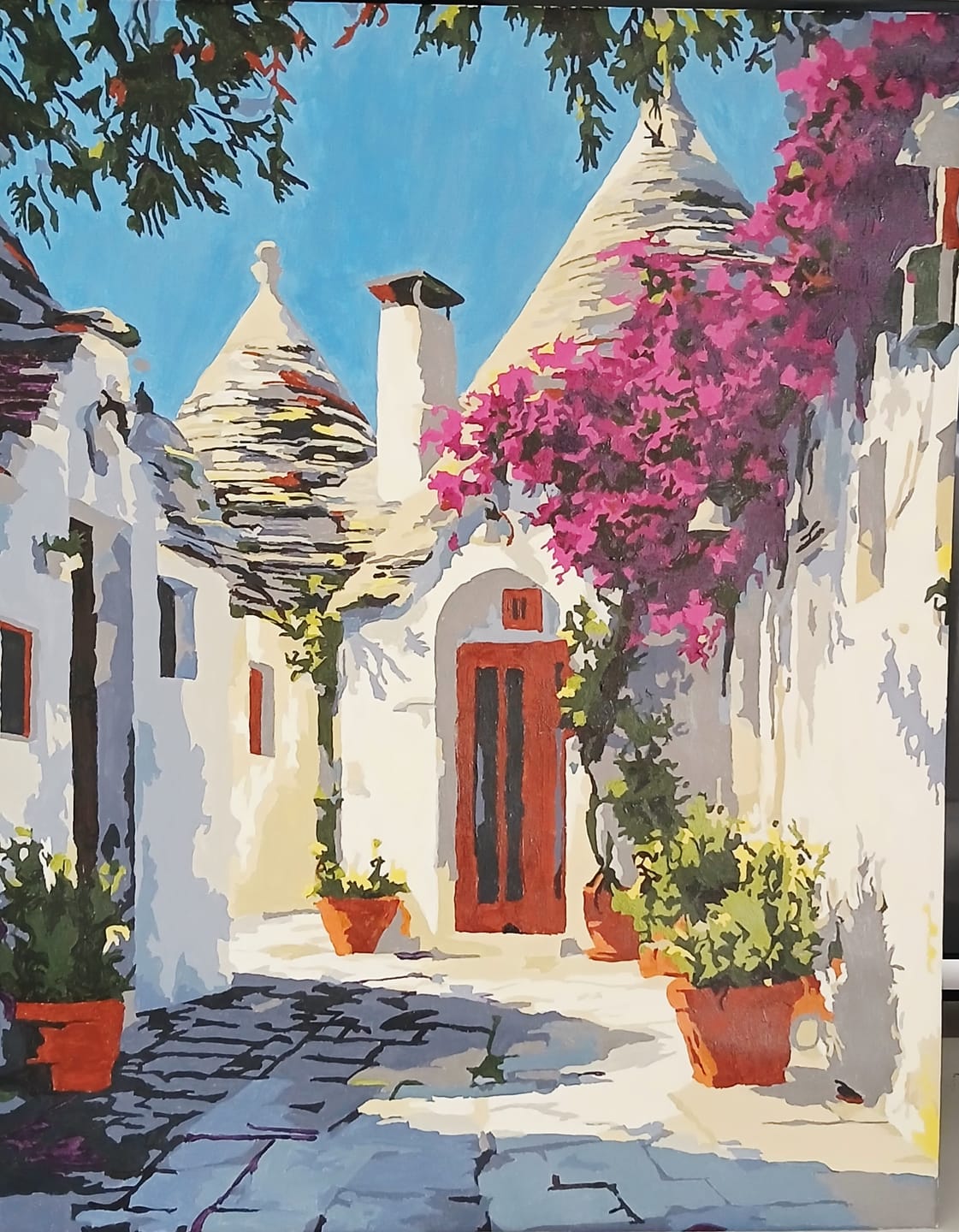 Customer photo review of Albero Bello | Paint by Number