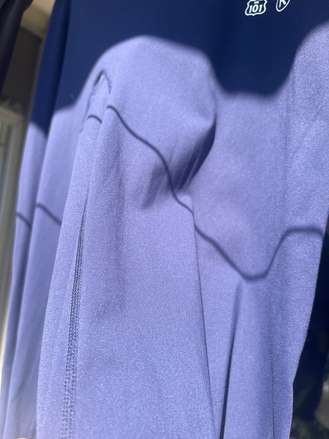 Recenzja zdjęciowa klienta dotycząca spodni ACTIVE STRAIGHT LEG PANTS NAVY