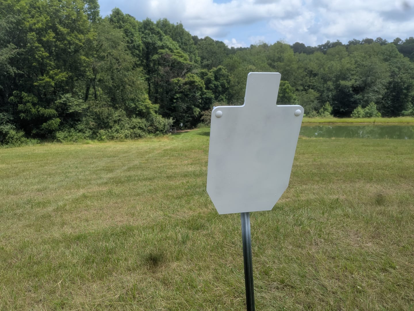 Customer photo review of T-Post Target Hanger Target Mount Bracket - 2 PACK