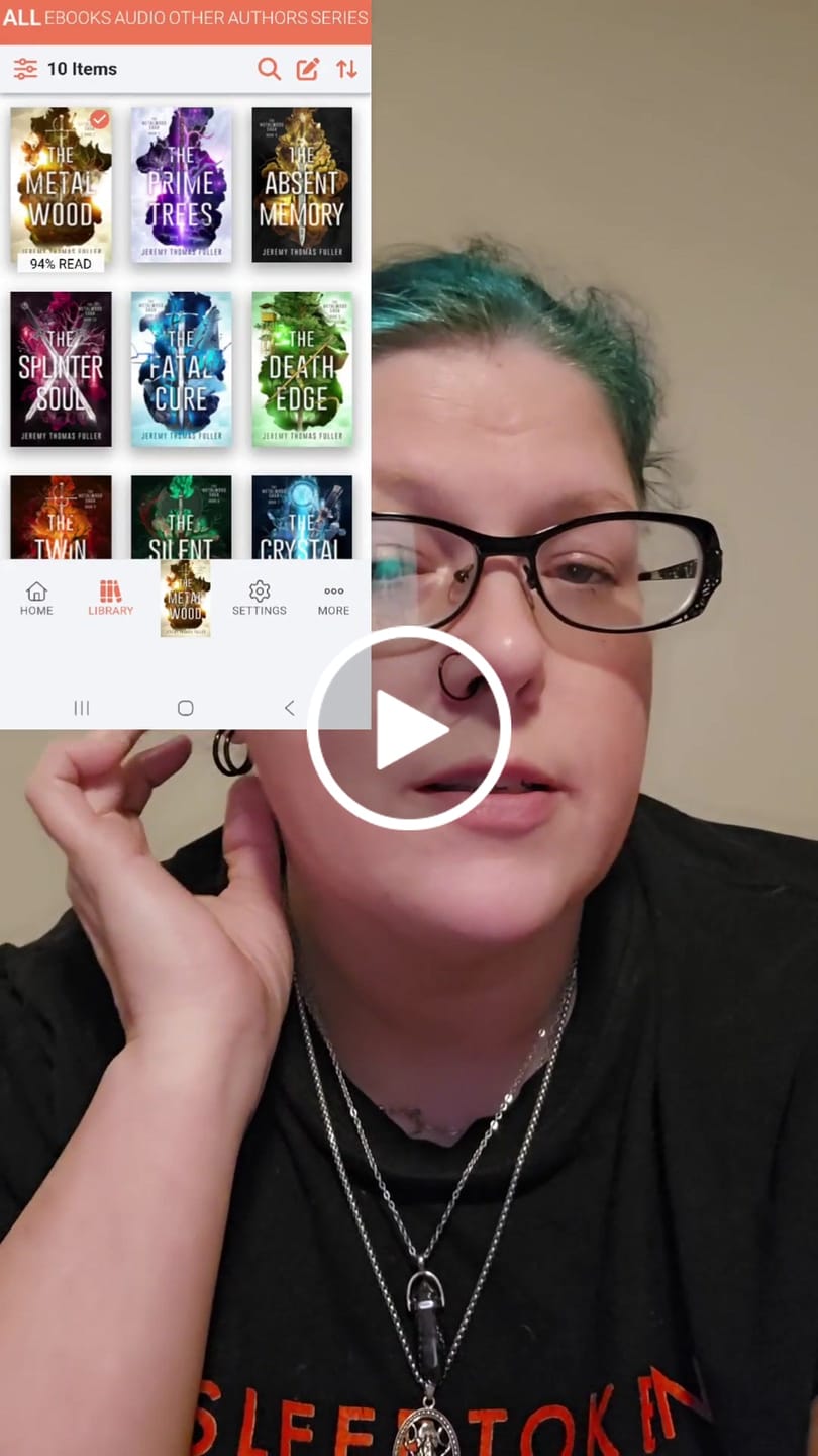 Customer video review of The Metalwood Saga (10 book adult science fantasy bundle)