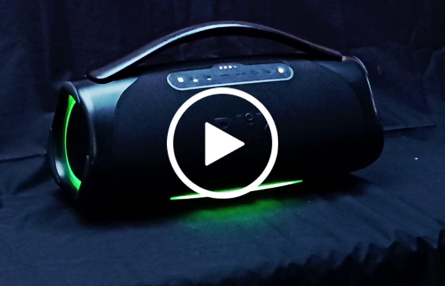 Customer video review of Parlante Bluetooth Portátil Blik Bass400 160W IPX7 12 Hrs