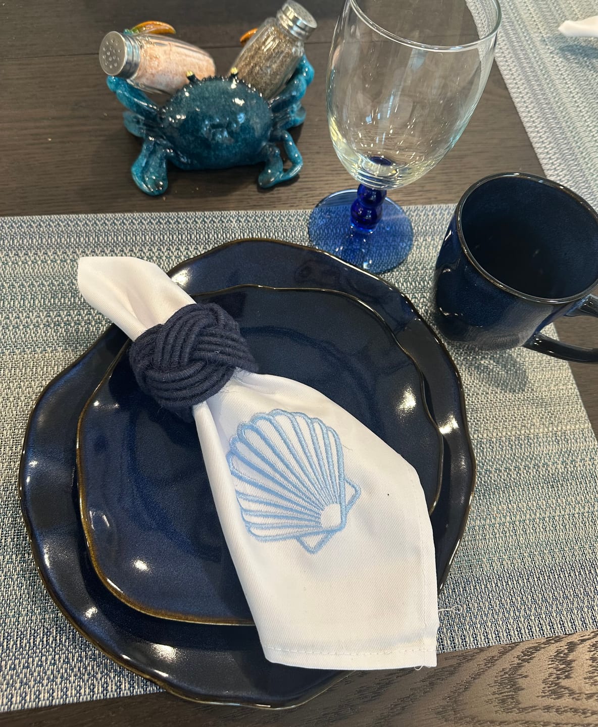 Customer photo review of Ocean Blue Organic Mug Set