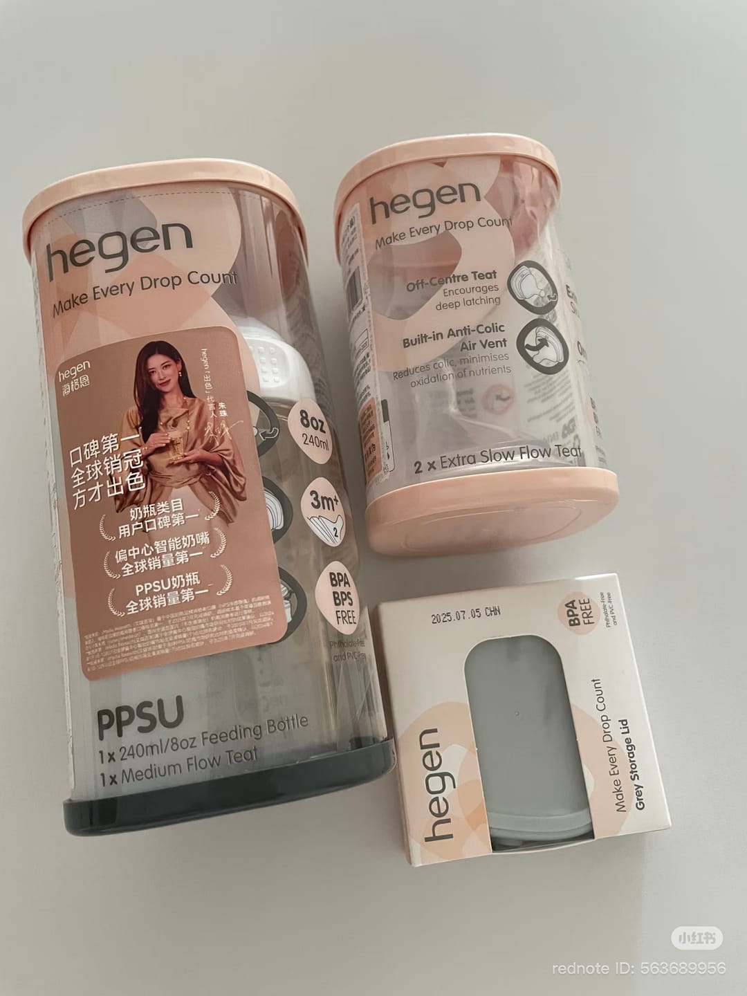Customer photo review of Hegen Growing Essentials (6 months and beyond)