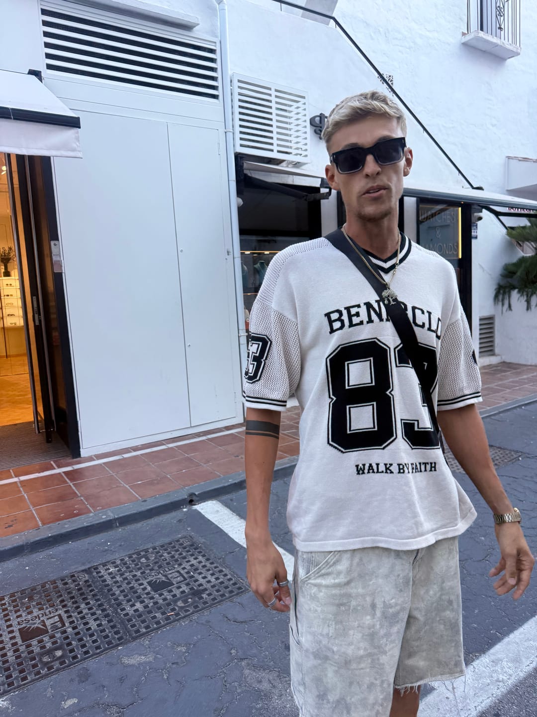 Customer photo review of God’s Timing 83 knit Jersey - Cream