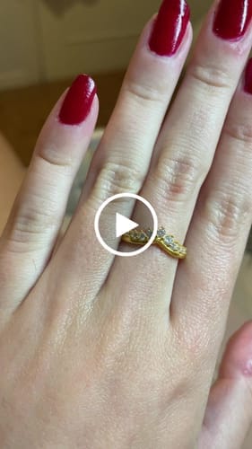 Customer photo review of Anillo Corona Circonitas