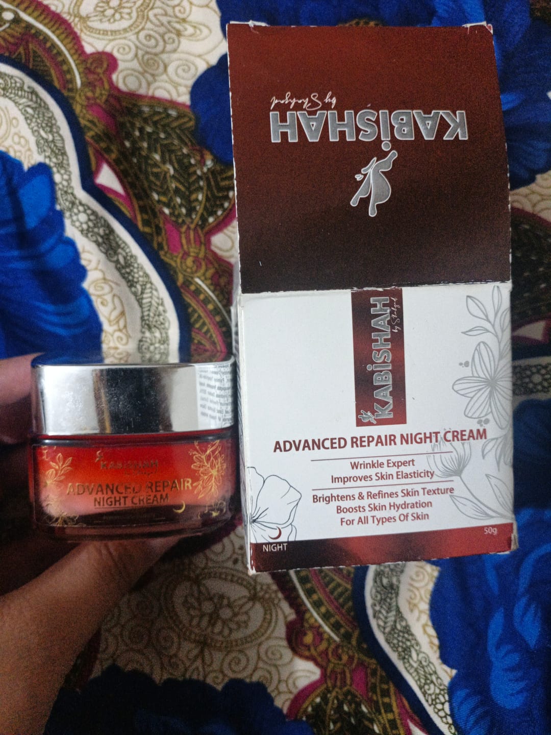 Customer photo review of Day & Night Creams: Complete Glow Bundle