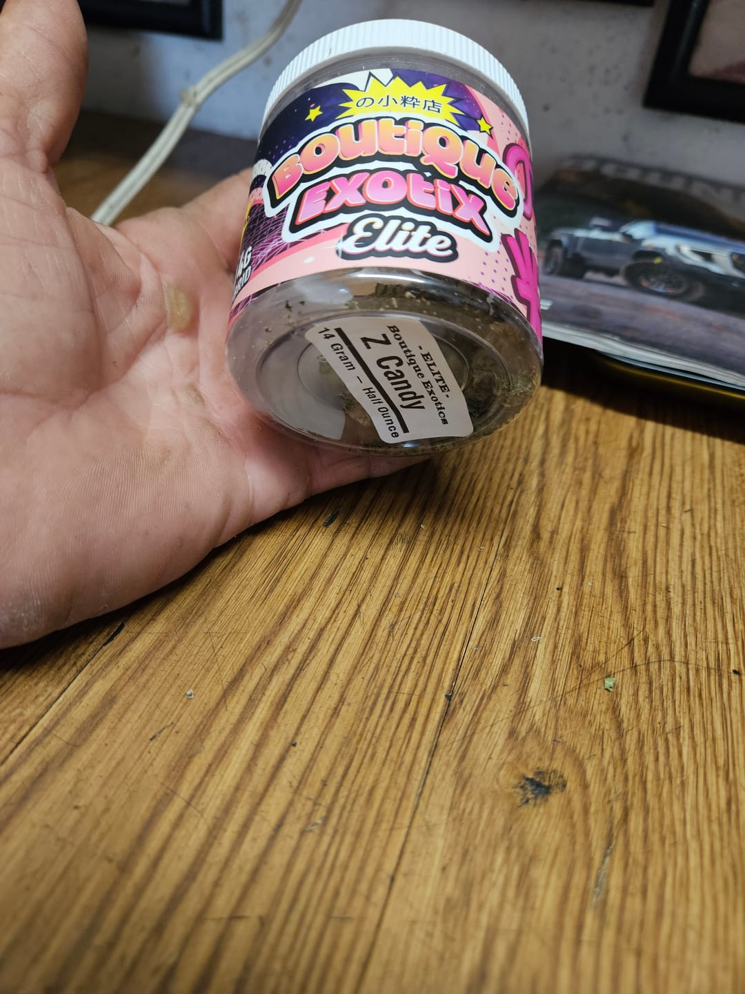 Customer photo review of Elite Boutique Exotics - Z Candy - 14 Grams - Hybrid