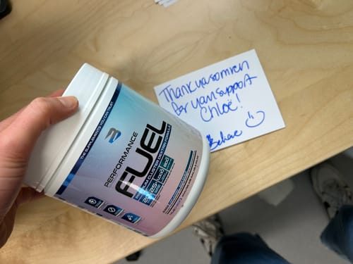Customer photo review of Performance Fuel