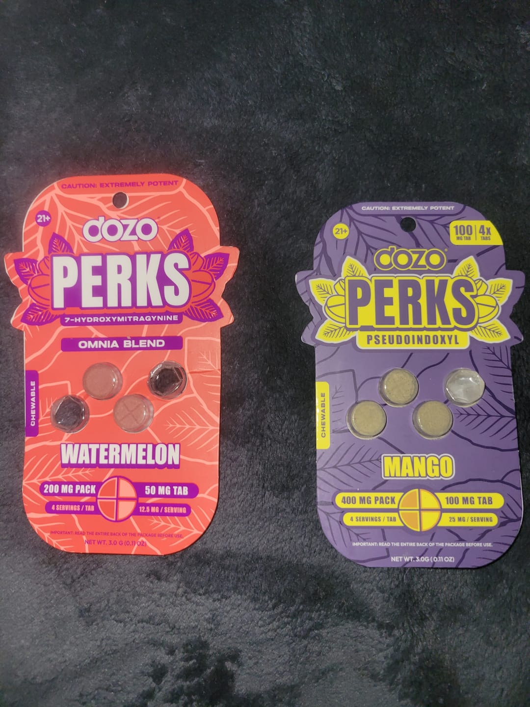 Customer photo review of 4ct 100mg PERKS Pseudoindoxyl | 400mg pack