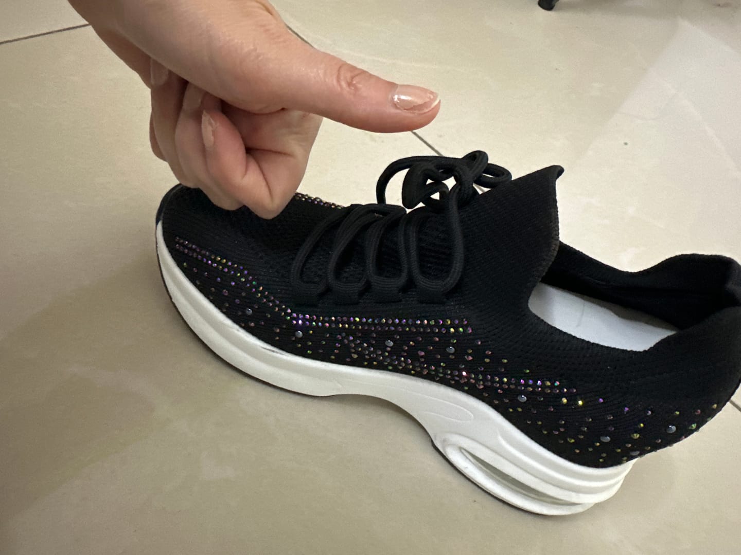Customer photo review of 4-Layer Adjustable Heel Inserts