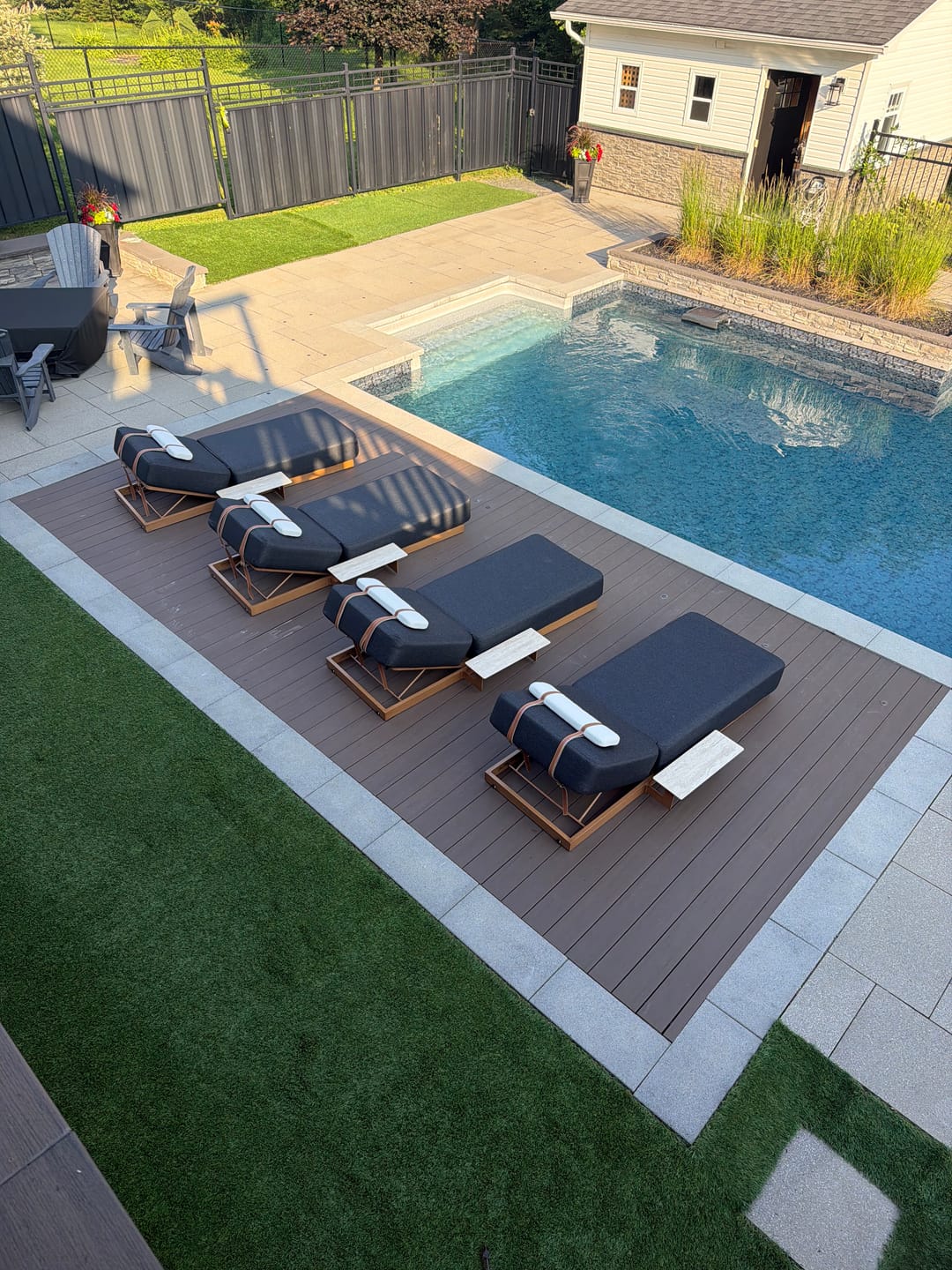 Customer photo review of Solaris Outdoor Chaise Lounge