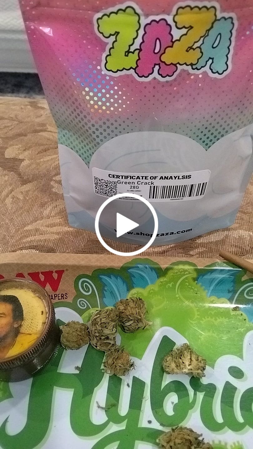 Customer video review of Green Crack - 28 Grams - Sativa