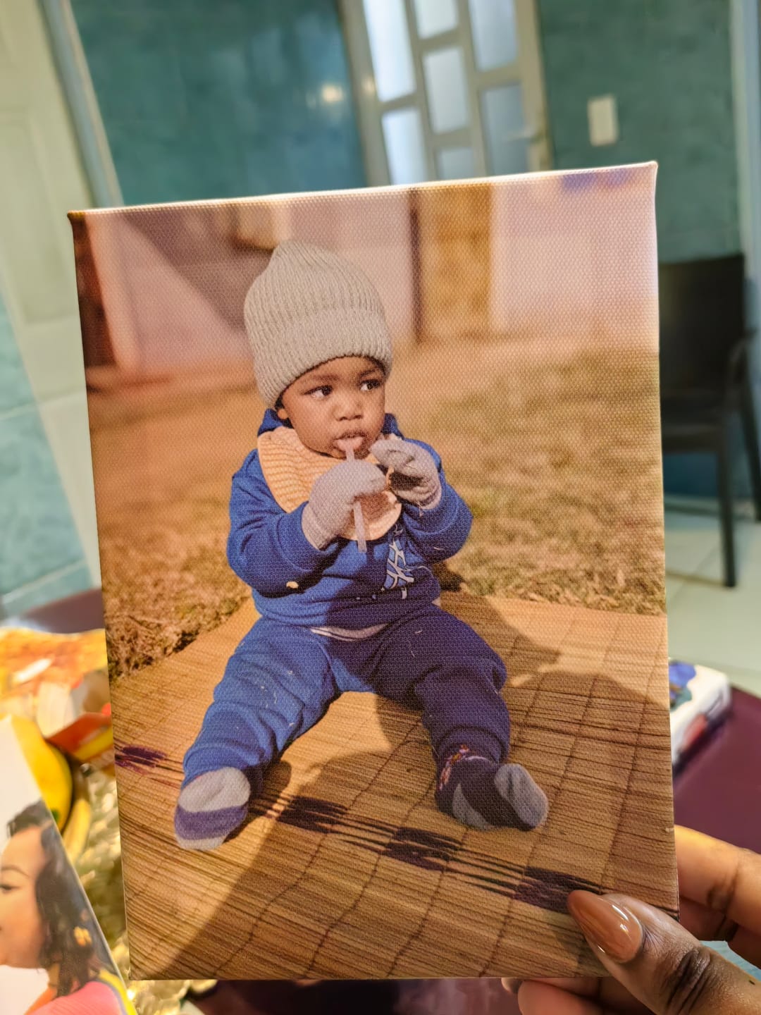 Customer photo review of Single Canvas Options (A5 - A0)