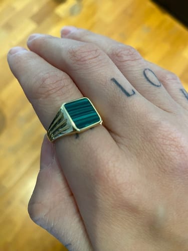 Customer photo review of Anillo Tallin