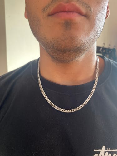 Customer photo review of Cadena Miami Cuban 5mm