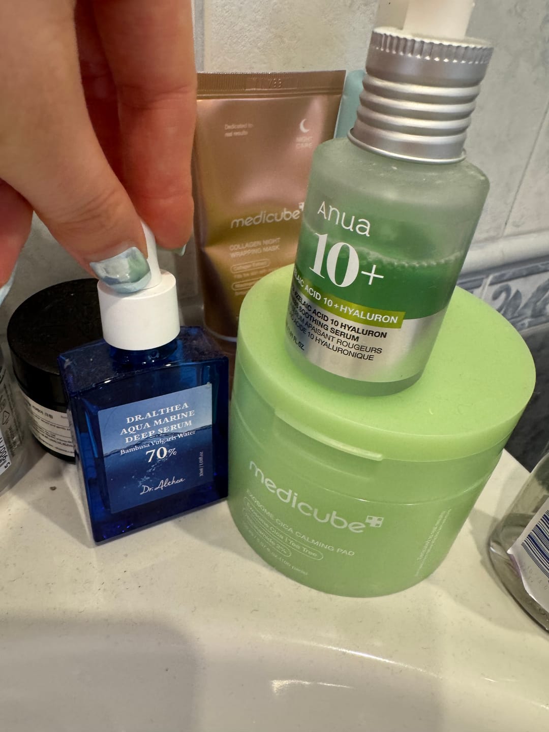 Customer photo review of Serums ar azelaīnskābi Anua Azelaic Acid 10 Hyaluron Redness Soothing Serum