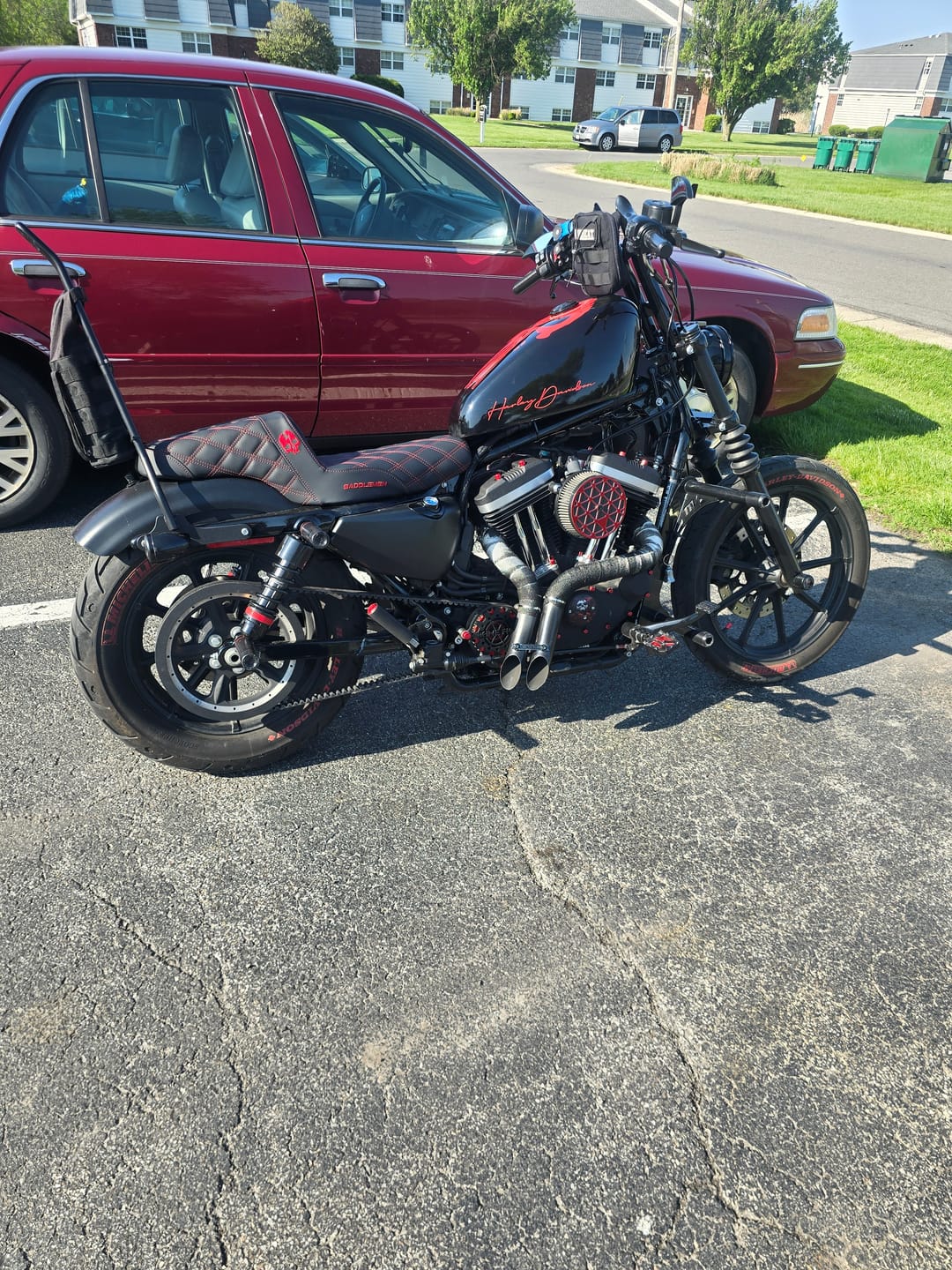 Customer photo review of BORN SCUM X SADDLEMEN EXPLORER SEAT CUSTOM *DEPOSIT*