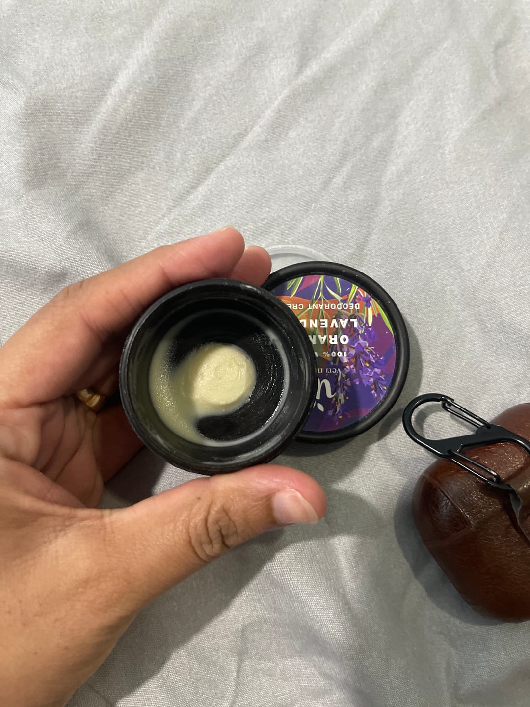 Customer photo review of CNY SPECIAL! Deo Cream Combo - Orange Lavender