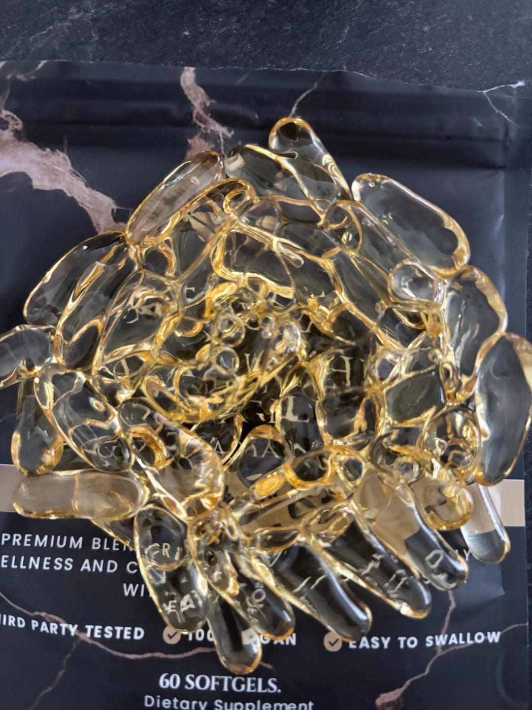 Customer photo review of Athera Softgels | Organic Sacha Inchi Oil & Vitamin D3