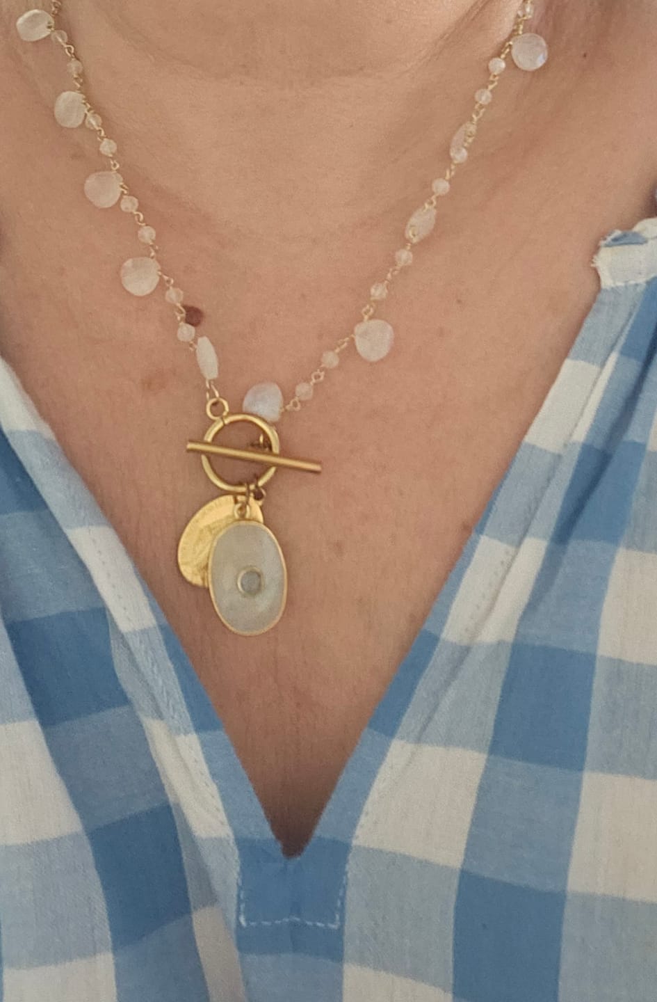 Customer photo review of Collier Jardin d'Hiver