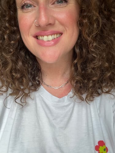 Customer photo review of Collar Eslabón Rectangular