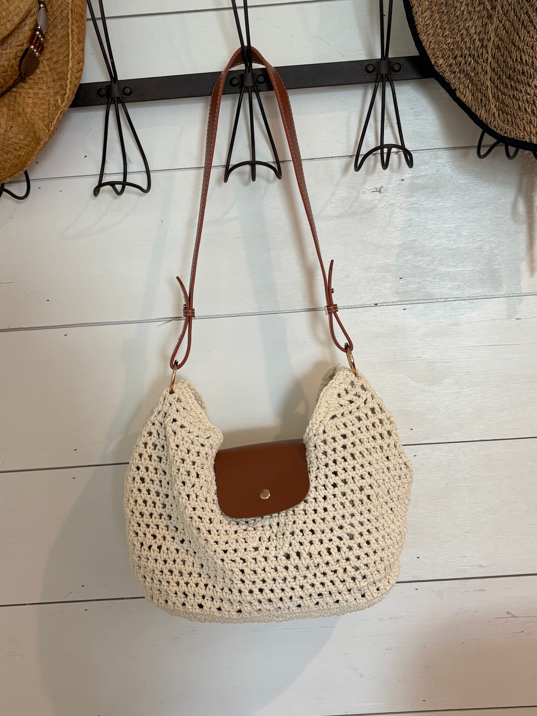 Customer photo review of Sunny Weekend Hobo Crochet Kit
