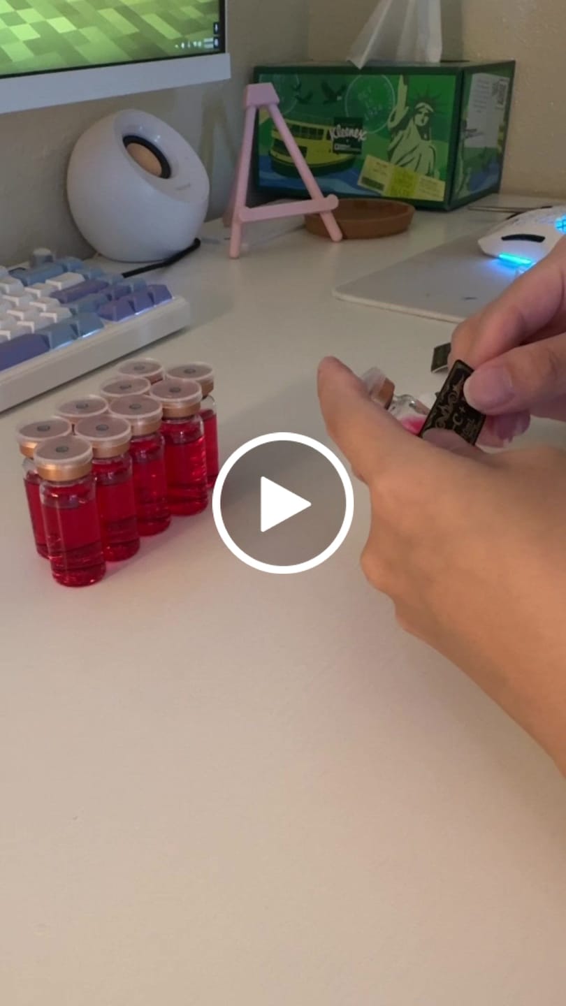 Customer video review of NIIMBOT Compatible M2 Labeling Ribbon, Replacement Refill Tapes