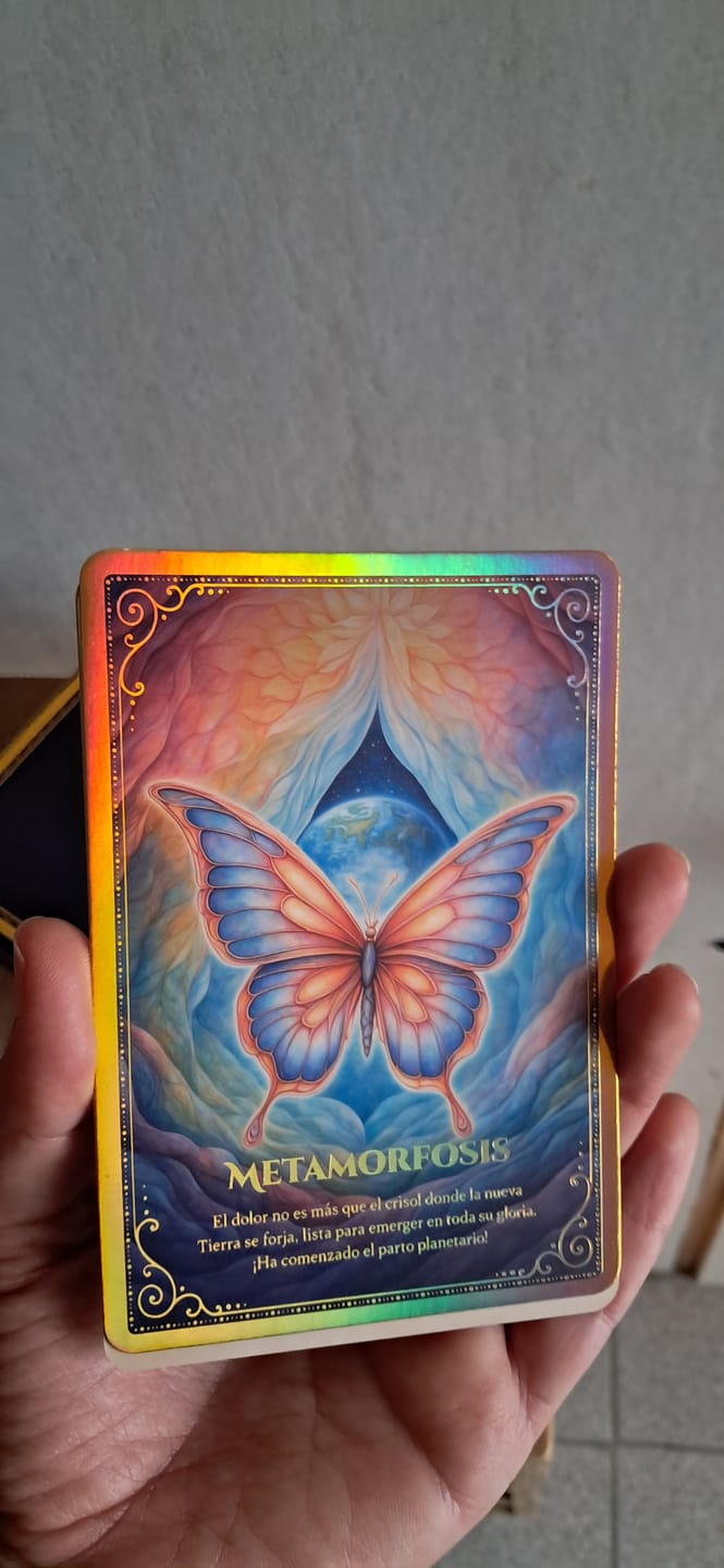 Customer photo review of El Gran Despertar ✨🌌 - Mazo de 45 Cartas Guía