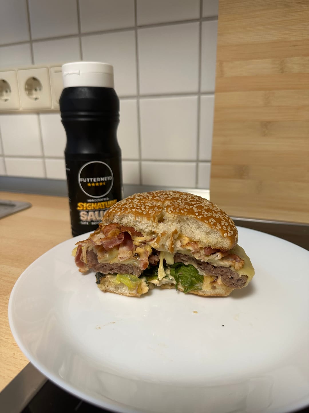 Customer photo review of S1GNATURE Burger Sauce 500ml