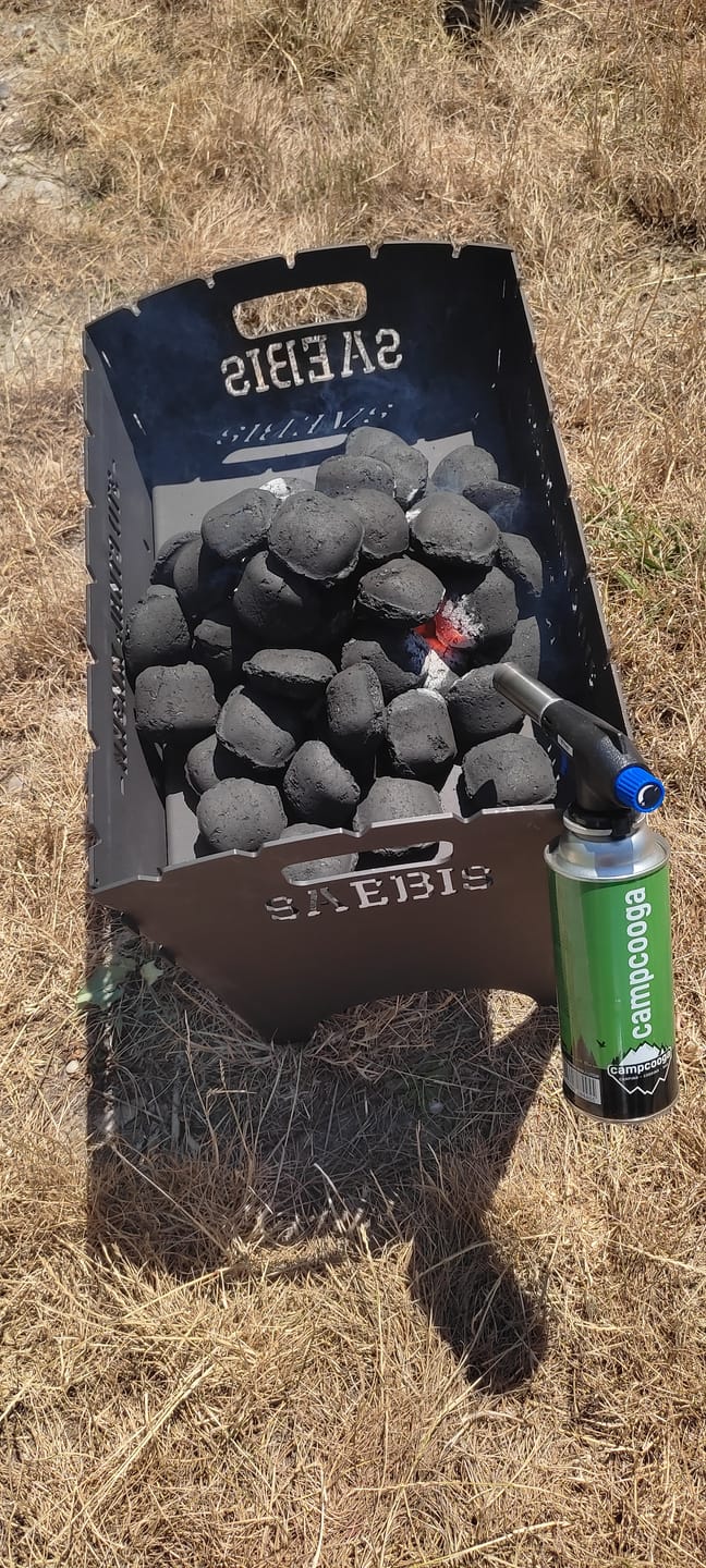 Customer photo review of SAEBIS® Black Edition Mangal Grill