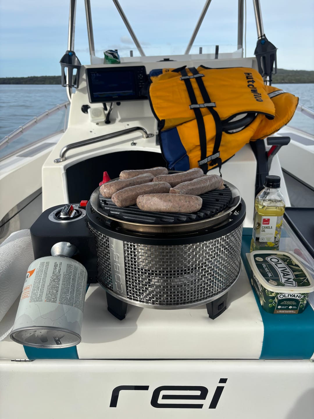 Customer photo review of COBB Grill Gas Bundle