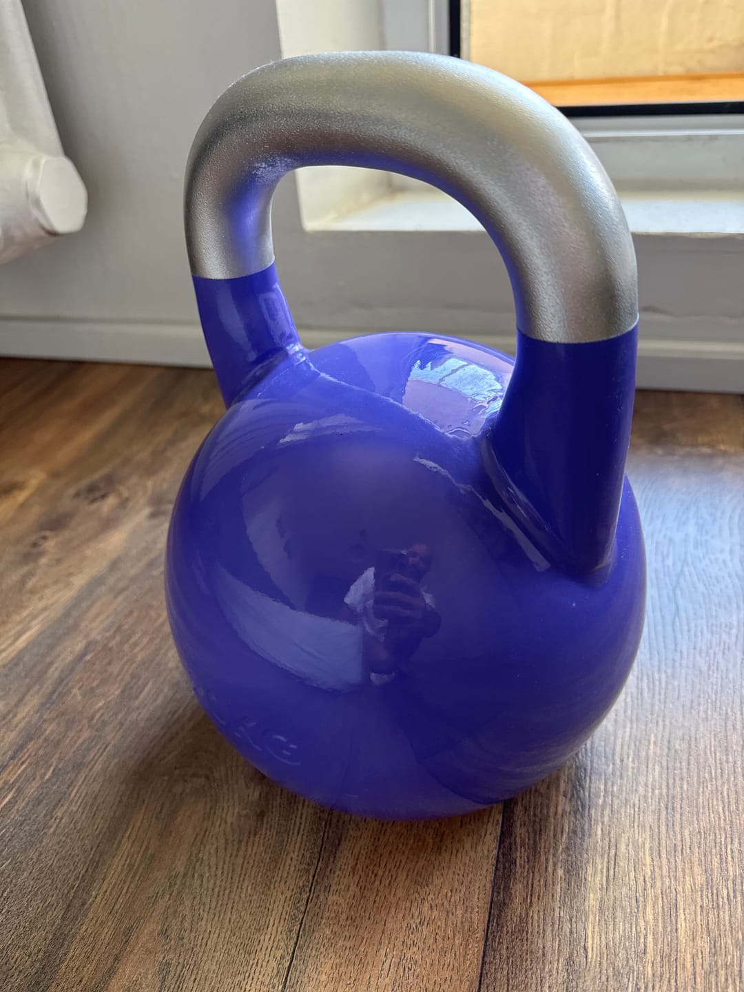 Customer photo review of Stainless Steel Competition Kettlebells - 4-36KG