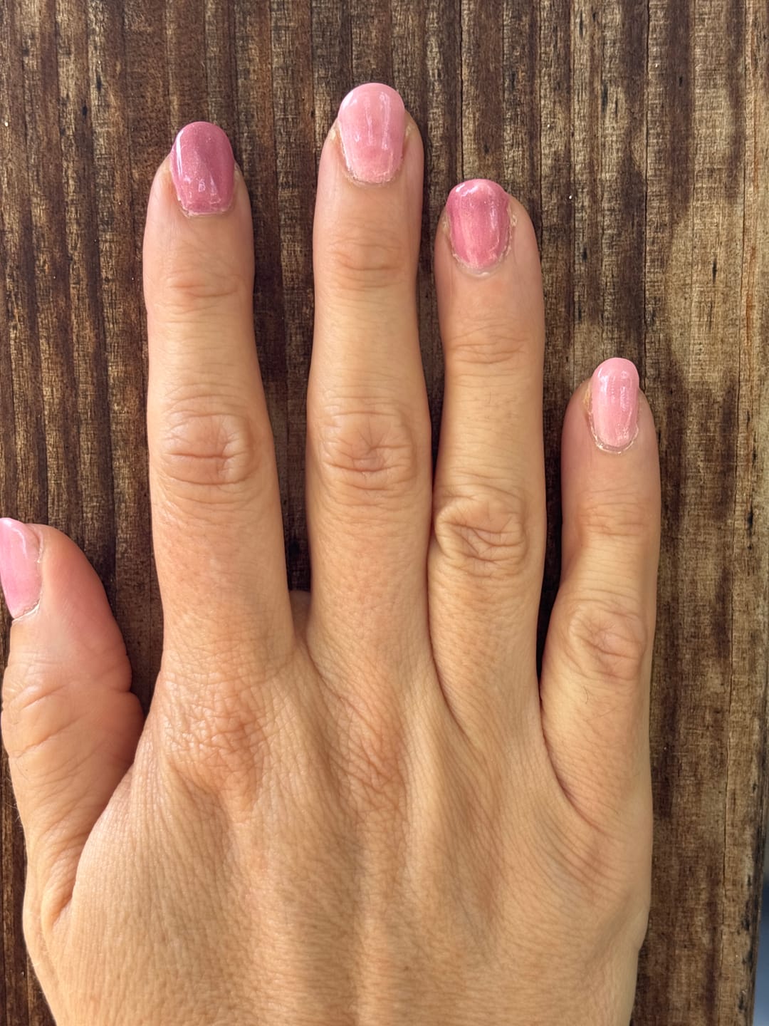 Customer photo review of Violet Sand Dipping Powder